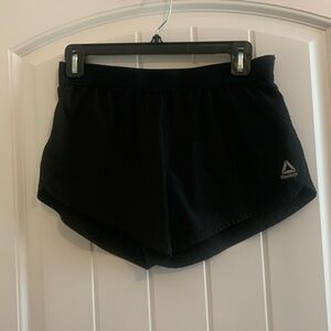Reebok, Women XS, black running shorts